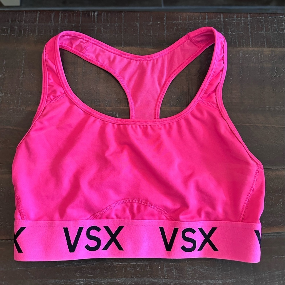 Victoria's Secret VSX Bright Pink Sports Bra